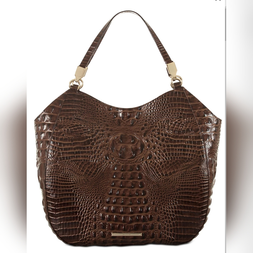 Brahmin Thelma Tote in Melbourne Collection Pecan